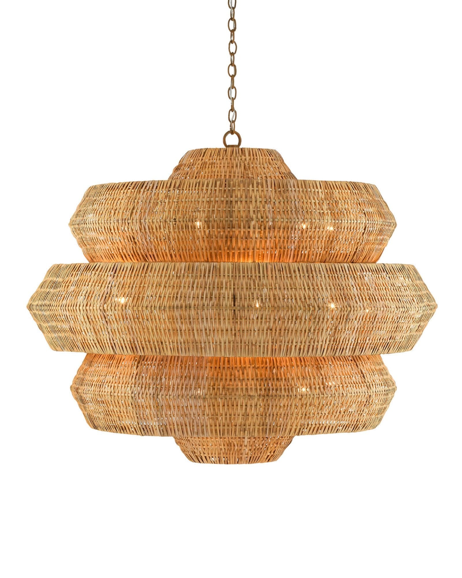 curreyandcompany Lighting Antibes Grande Natural Chandelier