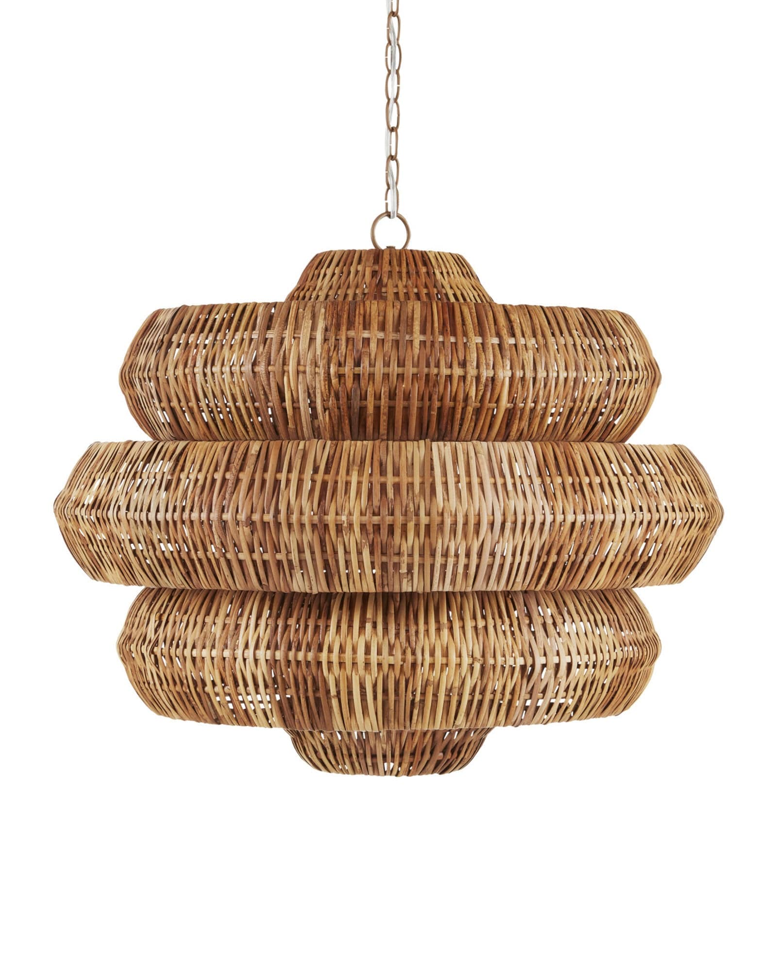 curreyandcompany Lighting Antibes Medium Natural Chandelier