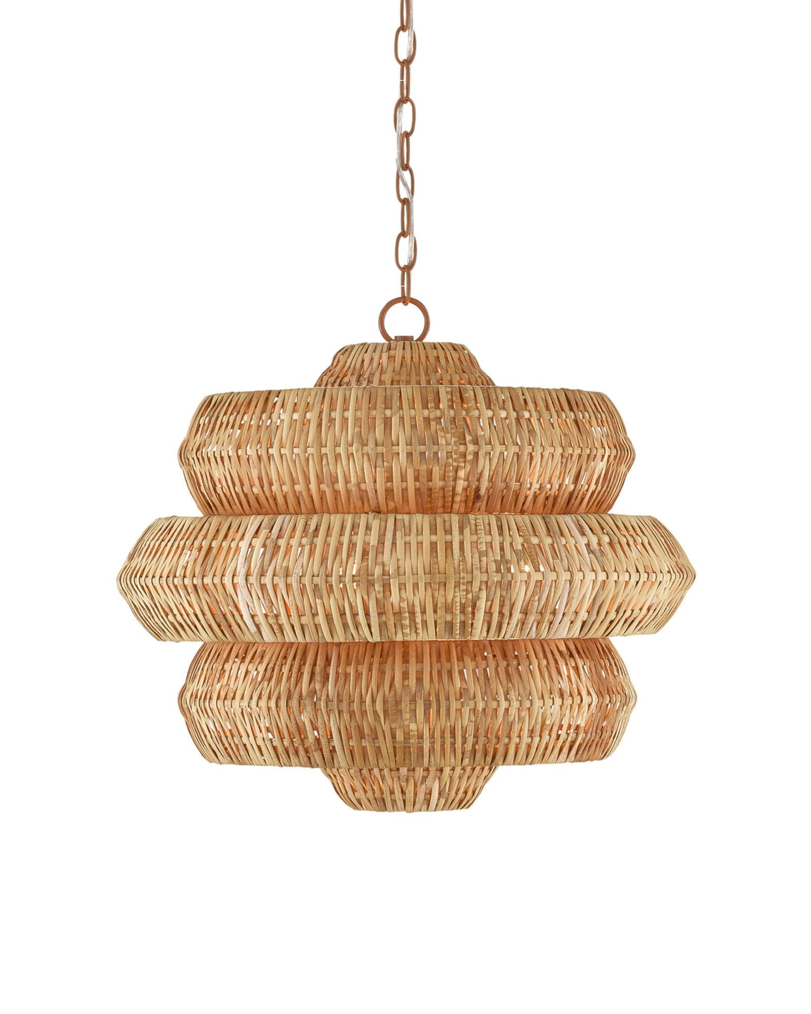 curreyandcompany Lighting Antibes Small Natural Chandelier