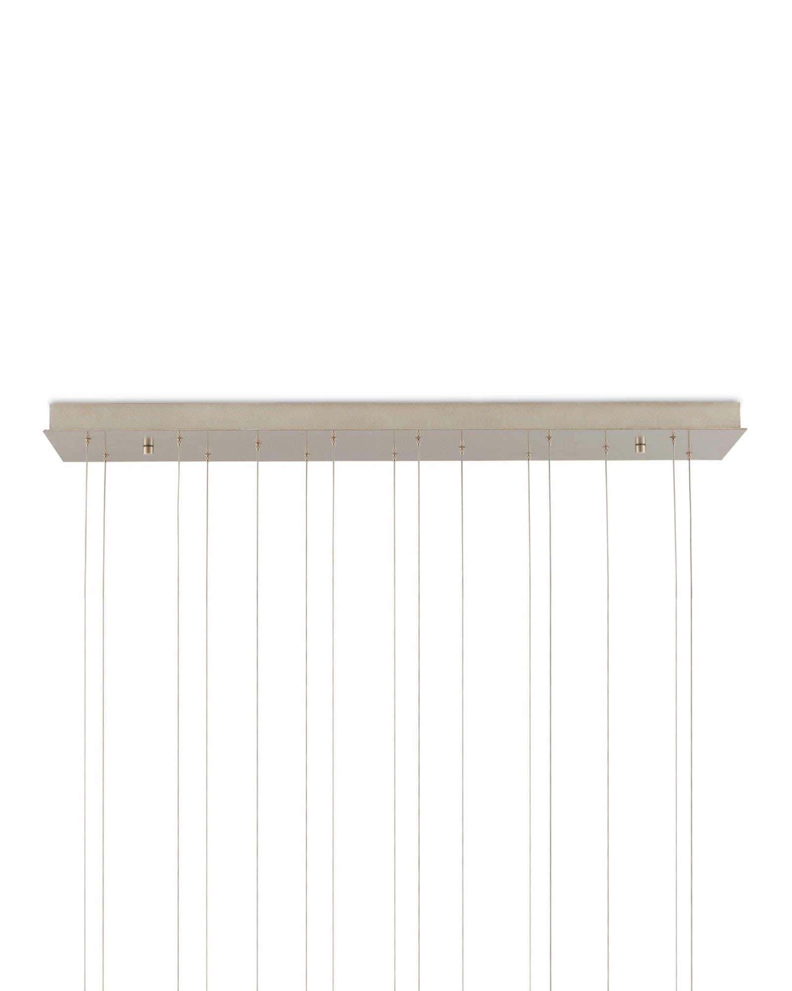 curreyandcompany Lighting Lazio 15-Light Linear Multi-Drop Pendant