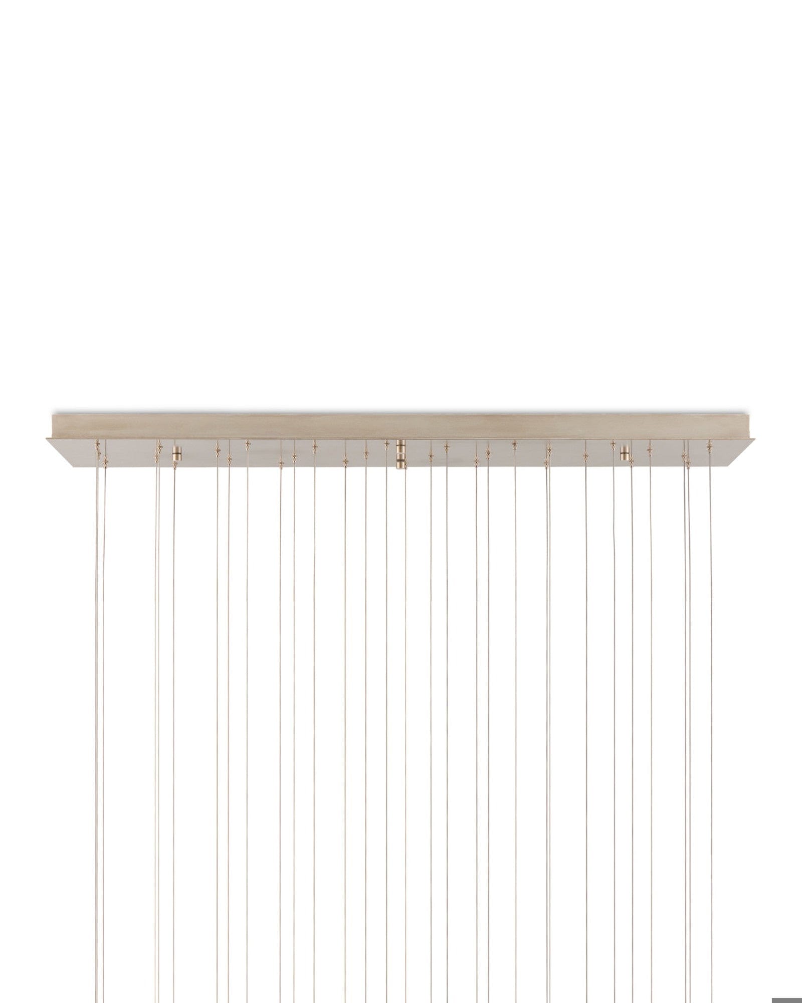 curreyandcompany Lighting Lazio 30-Light Linear Multi-Drop Pendant