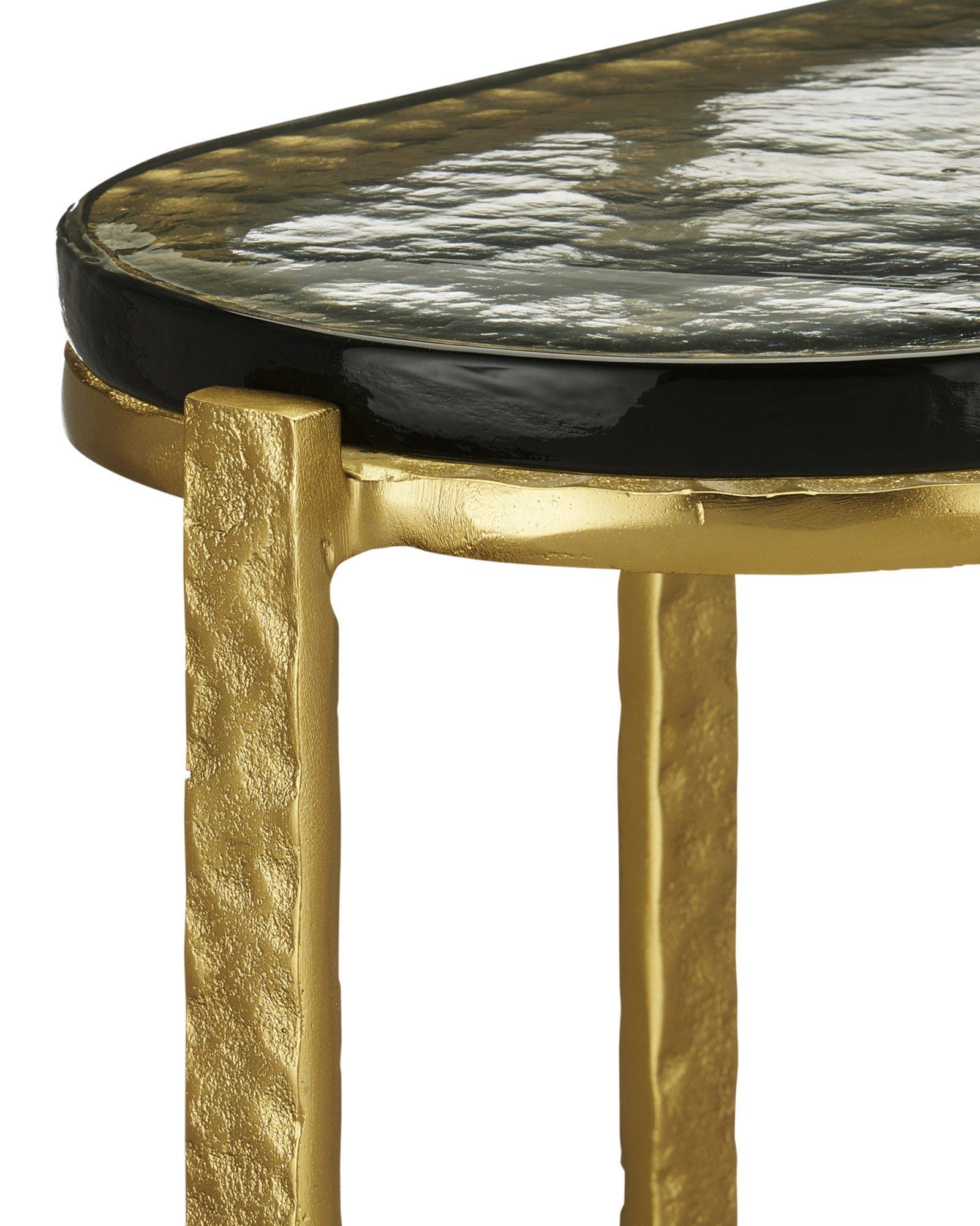 curreyandcompany Side Table Acea Gold Side Table