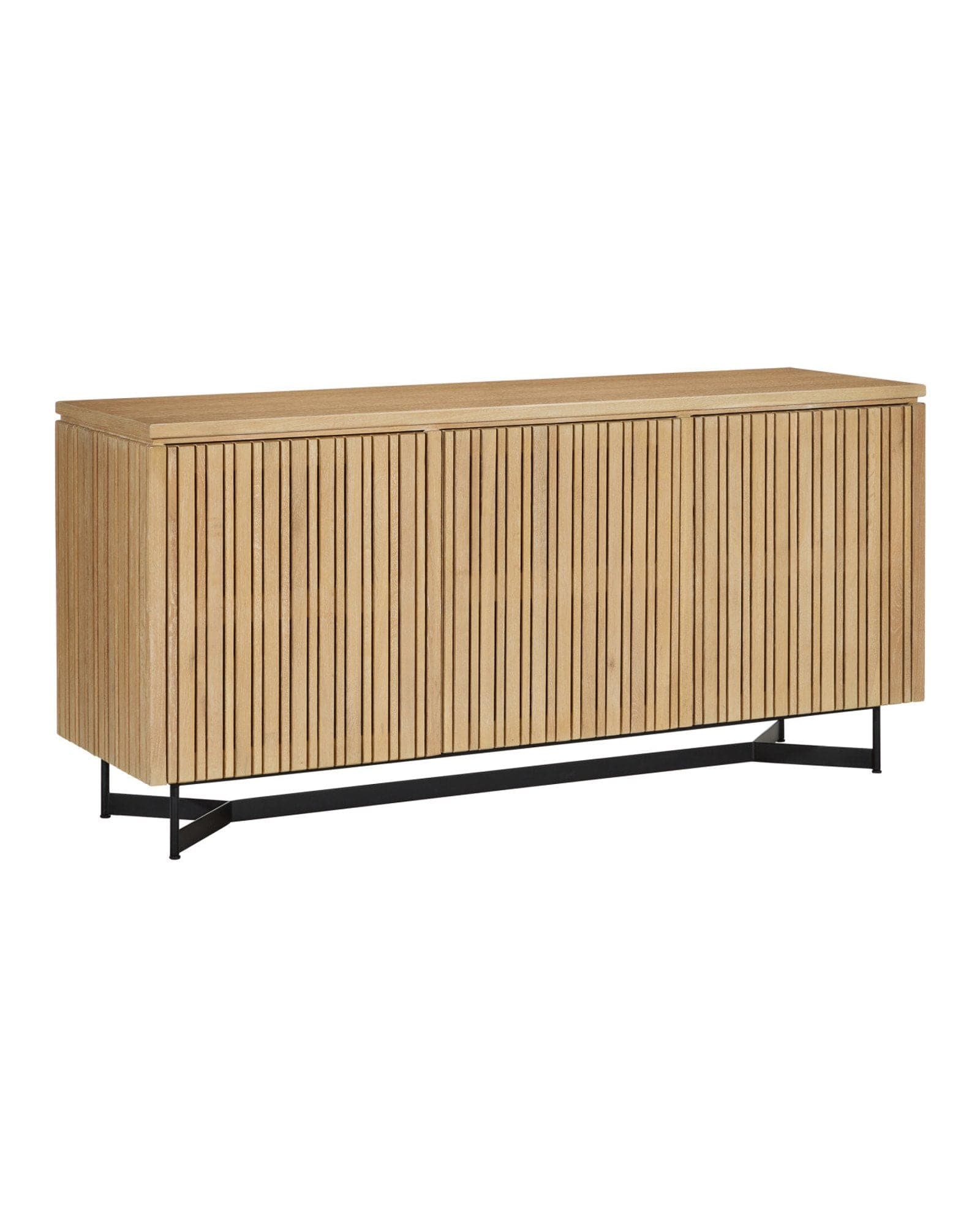 curreyandcompany Sideboard Indeo Washed Oak Credenza