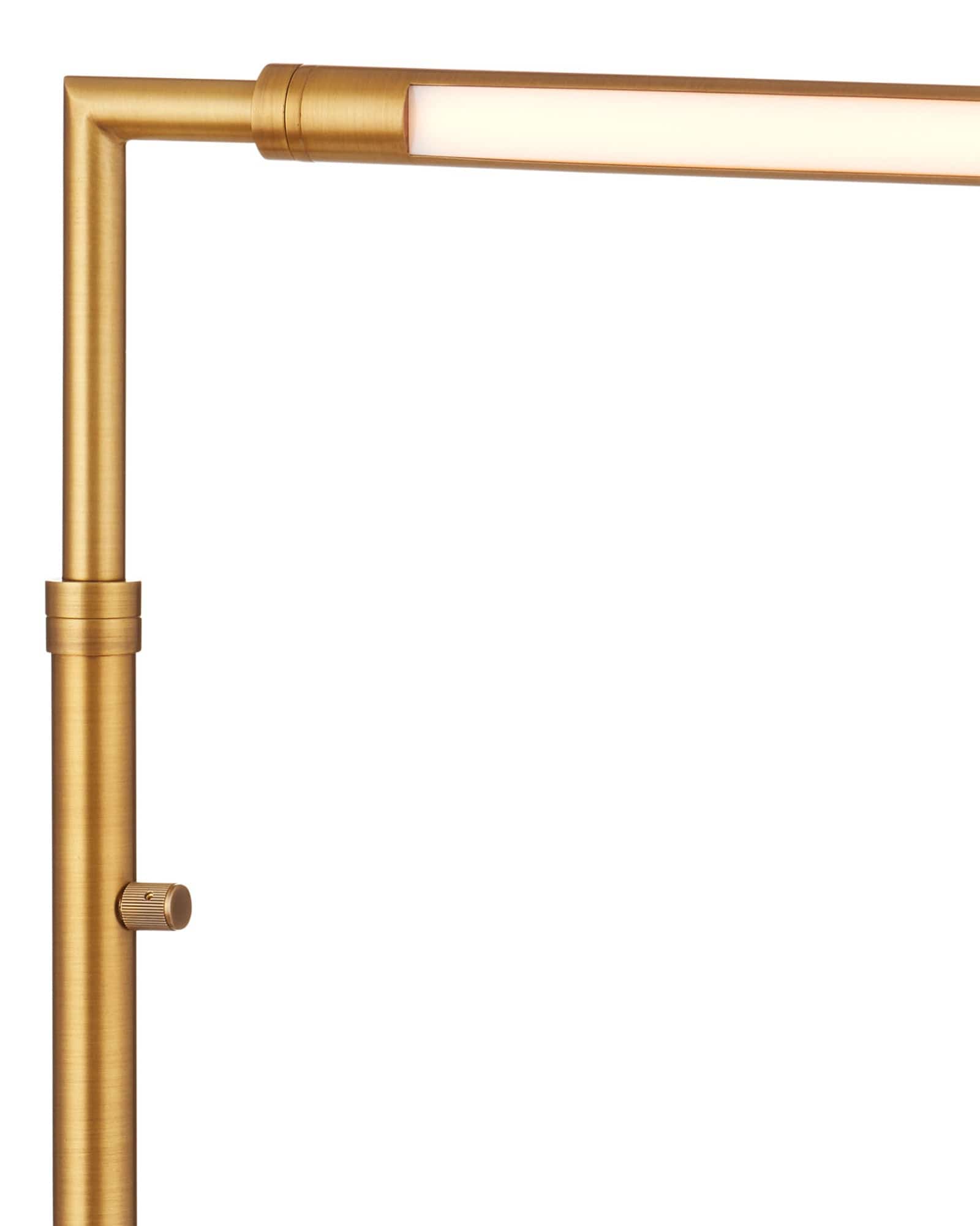 MONTY Lighting Autrand Brass Floor Lamp