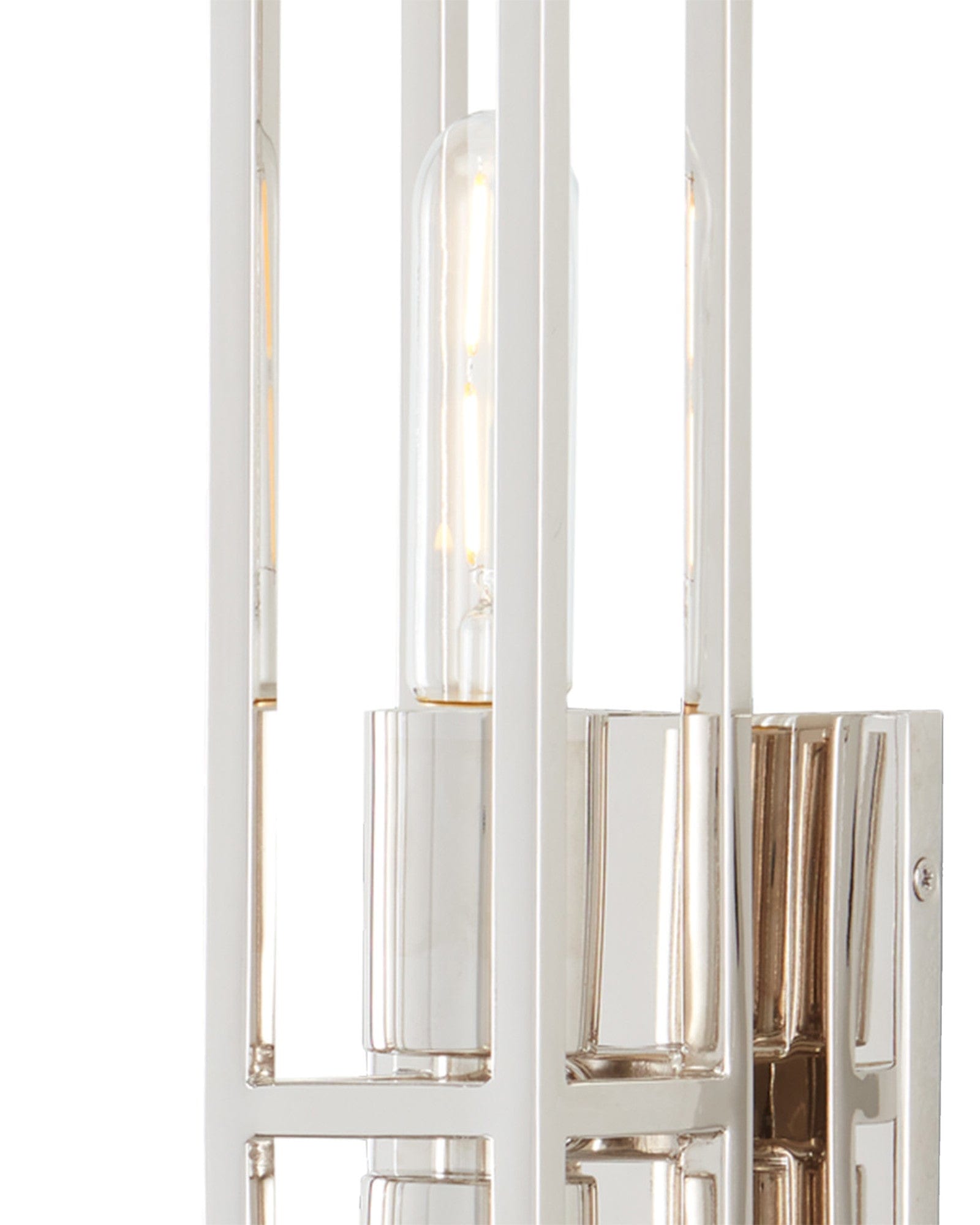 MONTY Lighting Bergen Nickel Wall Sconce