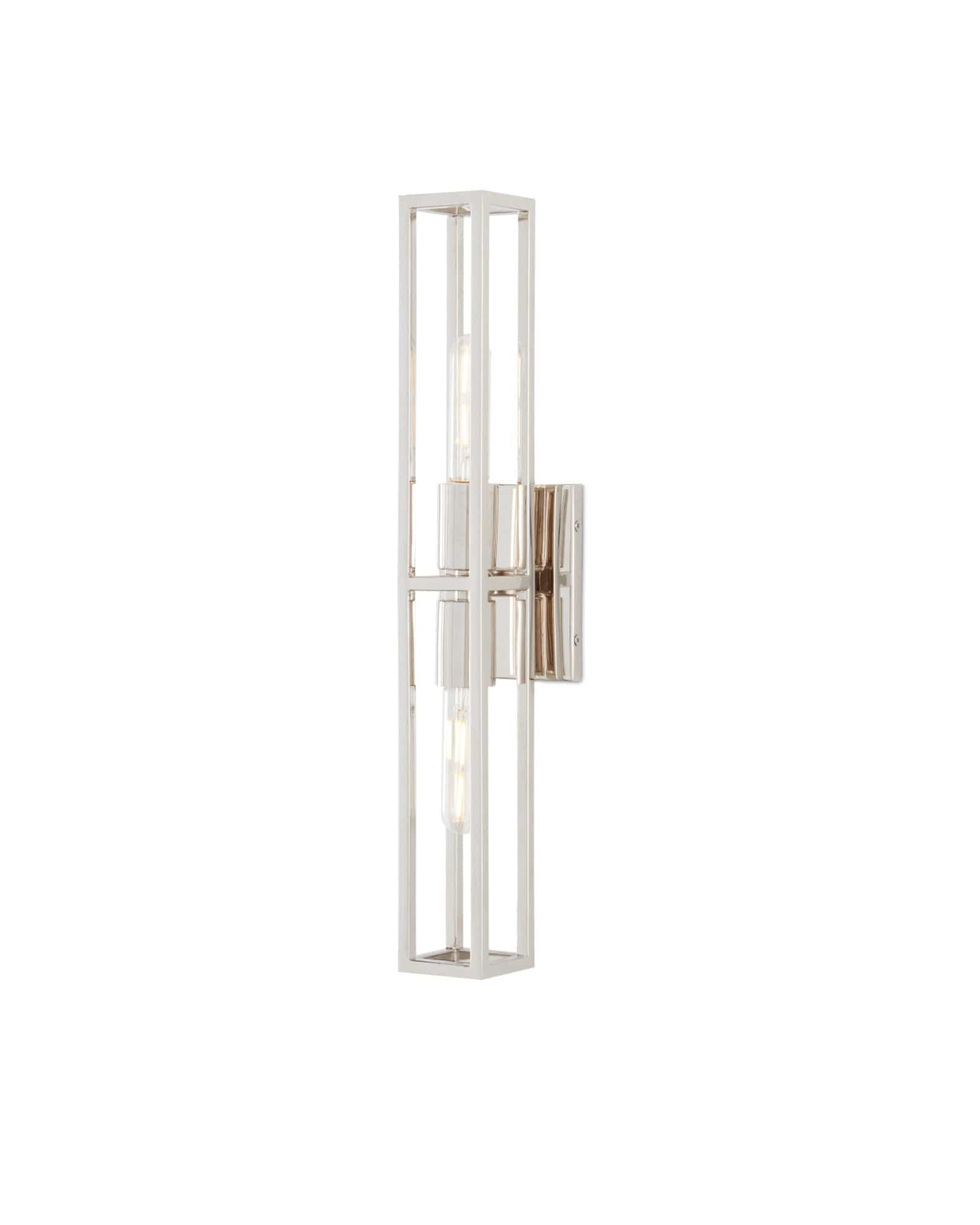 MONTY Lighting Bergen Nickel Wall Sconce