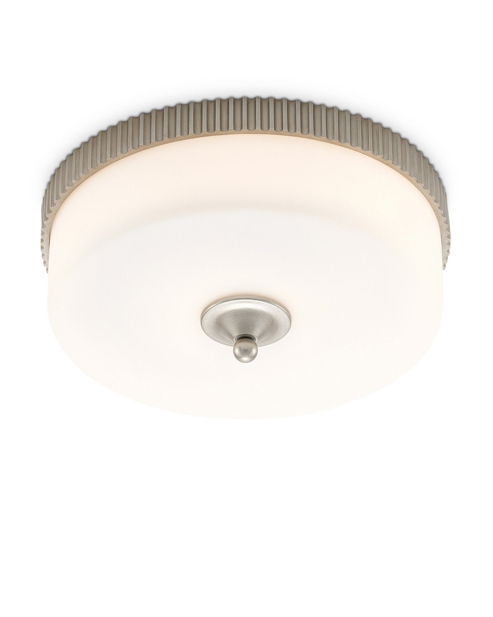 MONTY Lighting Bryce Silver Flush Mount