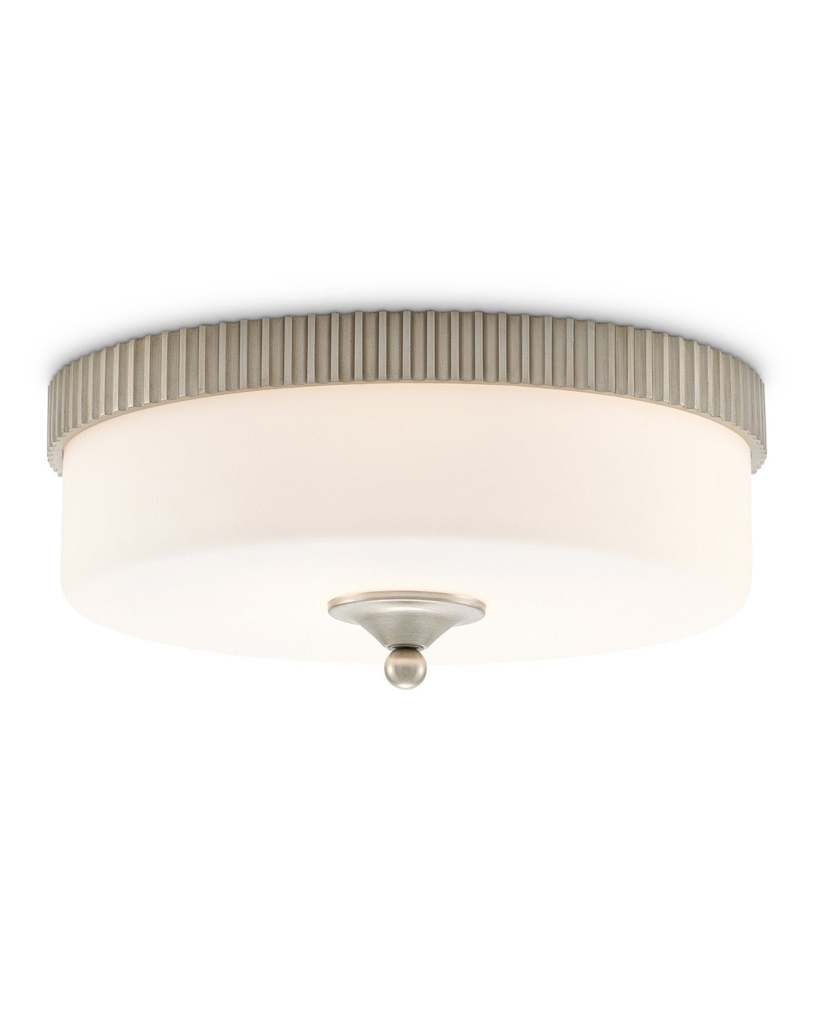 MONTY Lighting Bryce Silver Flush Mount