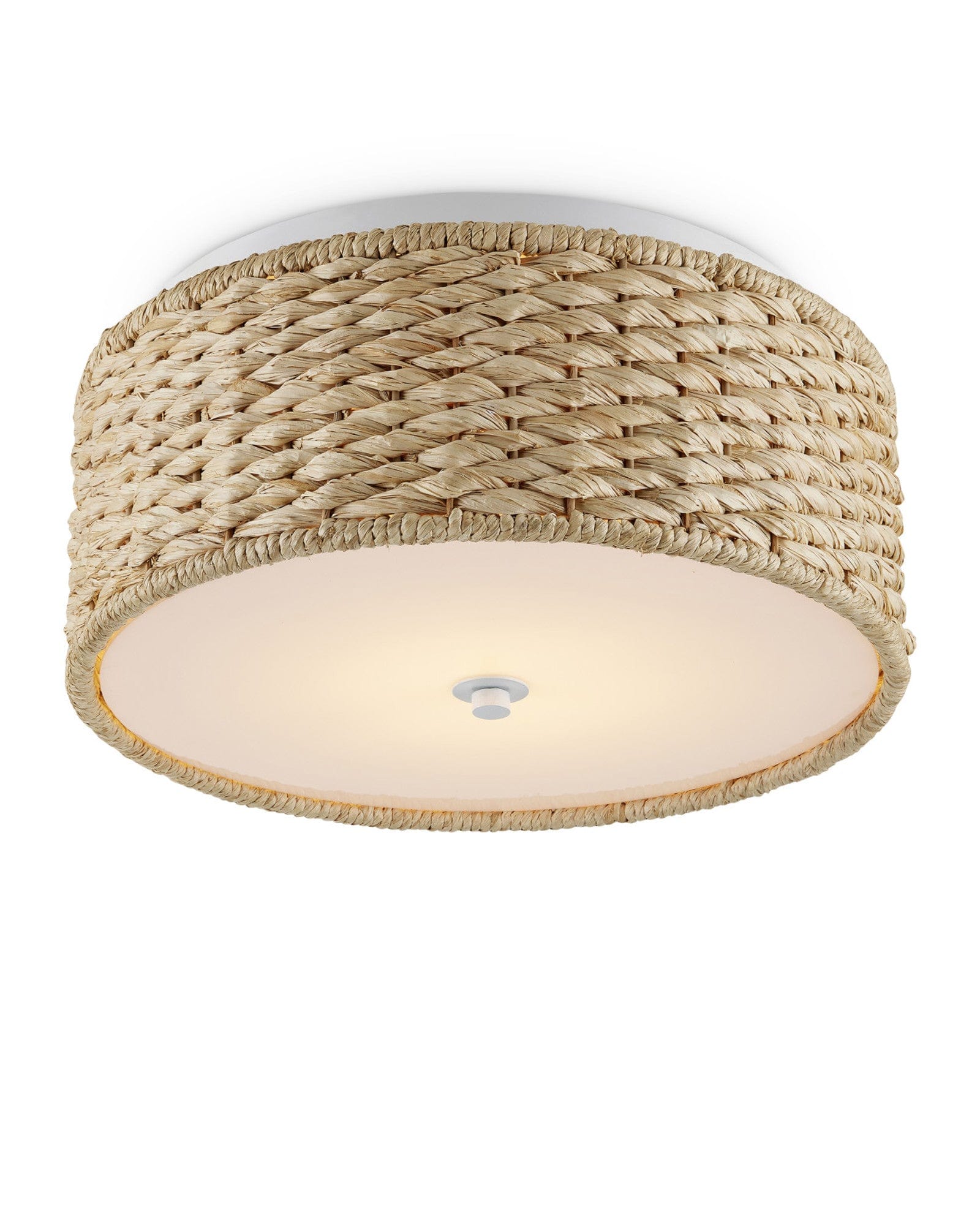 MONTY Lighting Colchester Raffia Flush Mount