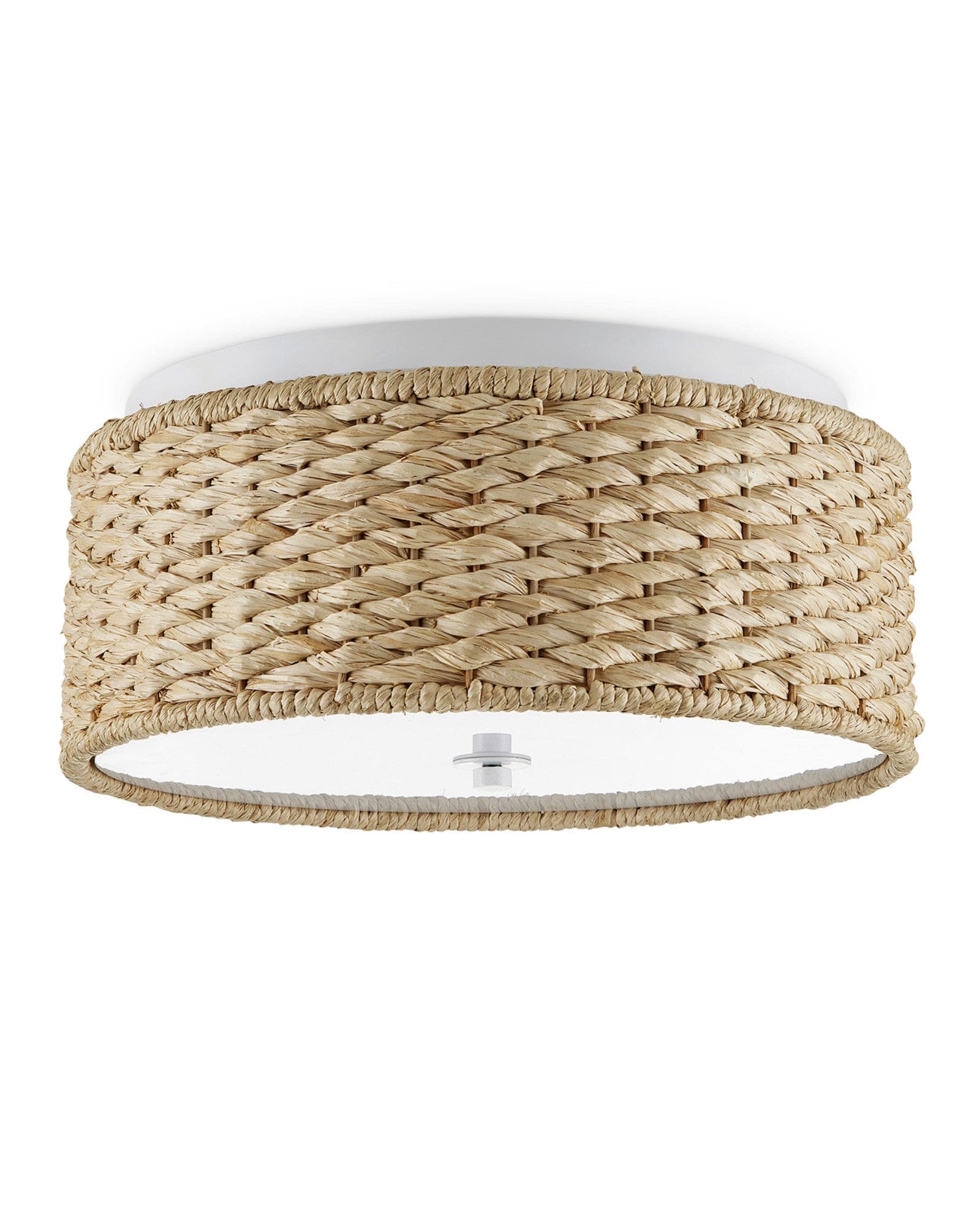 MONTY Lighting Colchester Raffia Flush Mount