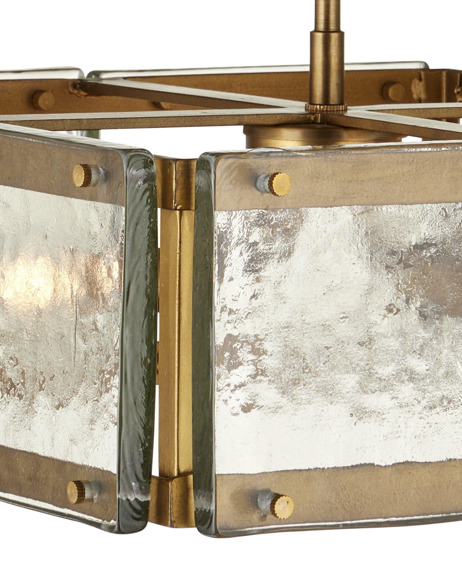 MONTY Lighting Countervail Square Demi-Flush Mount