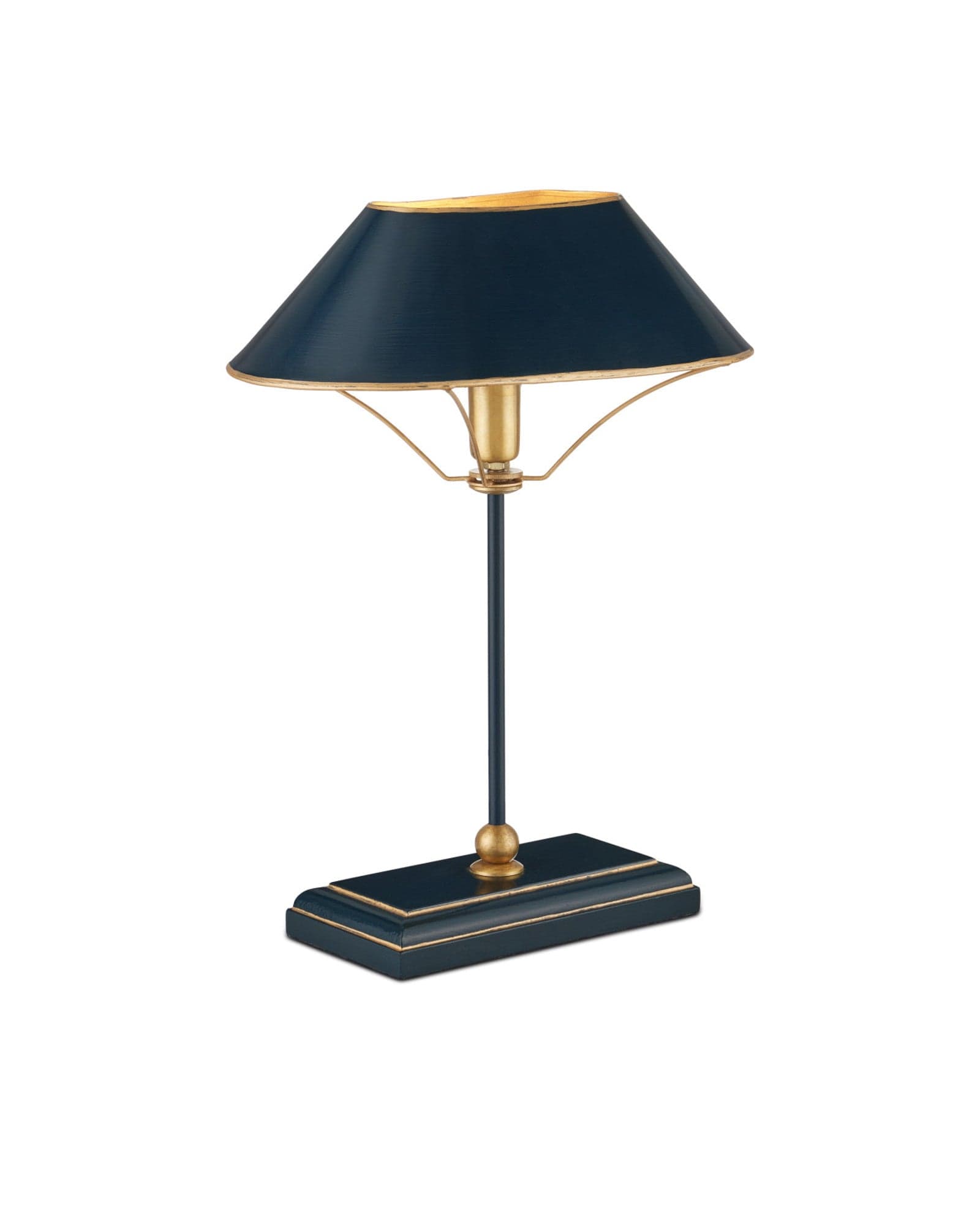 MONTY Lighting Daphne Navy Table Lamp