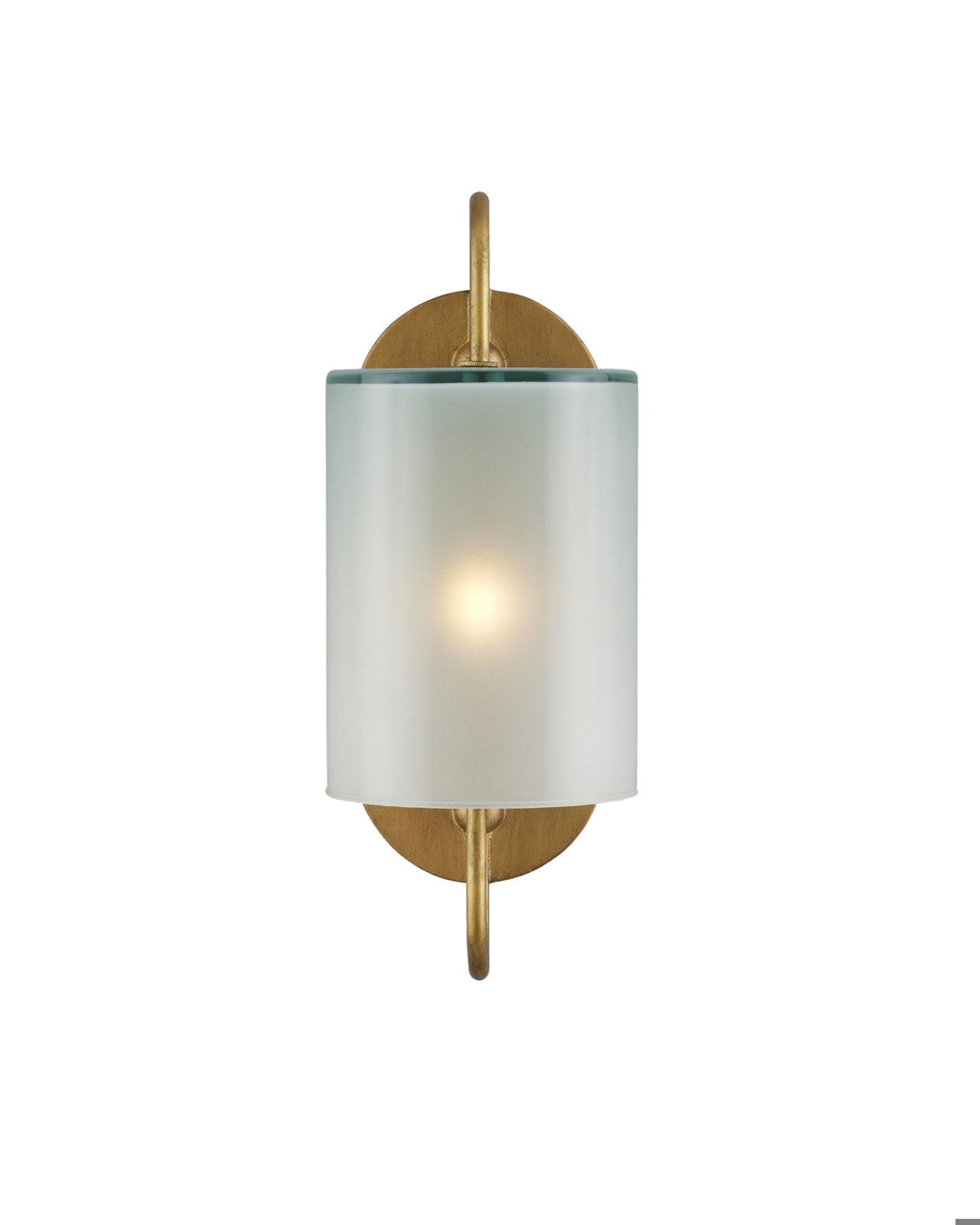 MONTY Lighting Glacier Brass Wall Sconce