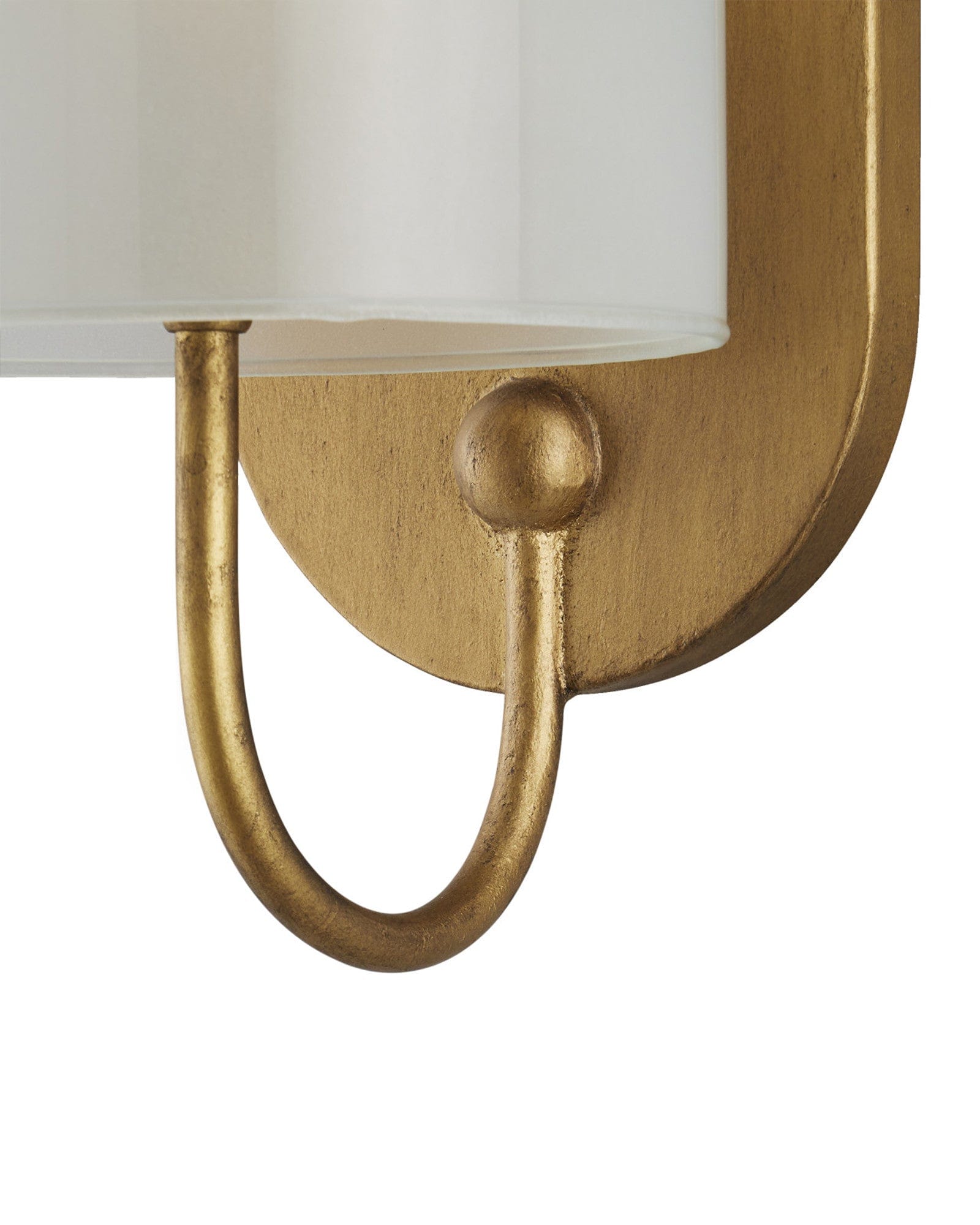 MONTY Lighting Glacier Brass Wall Sconce