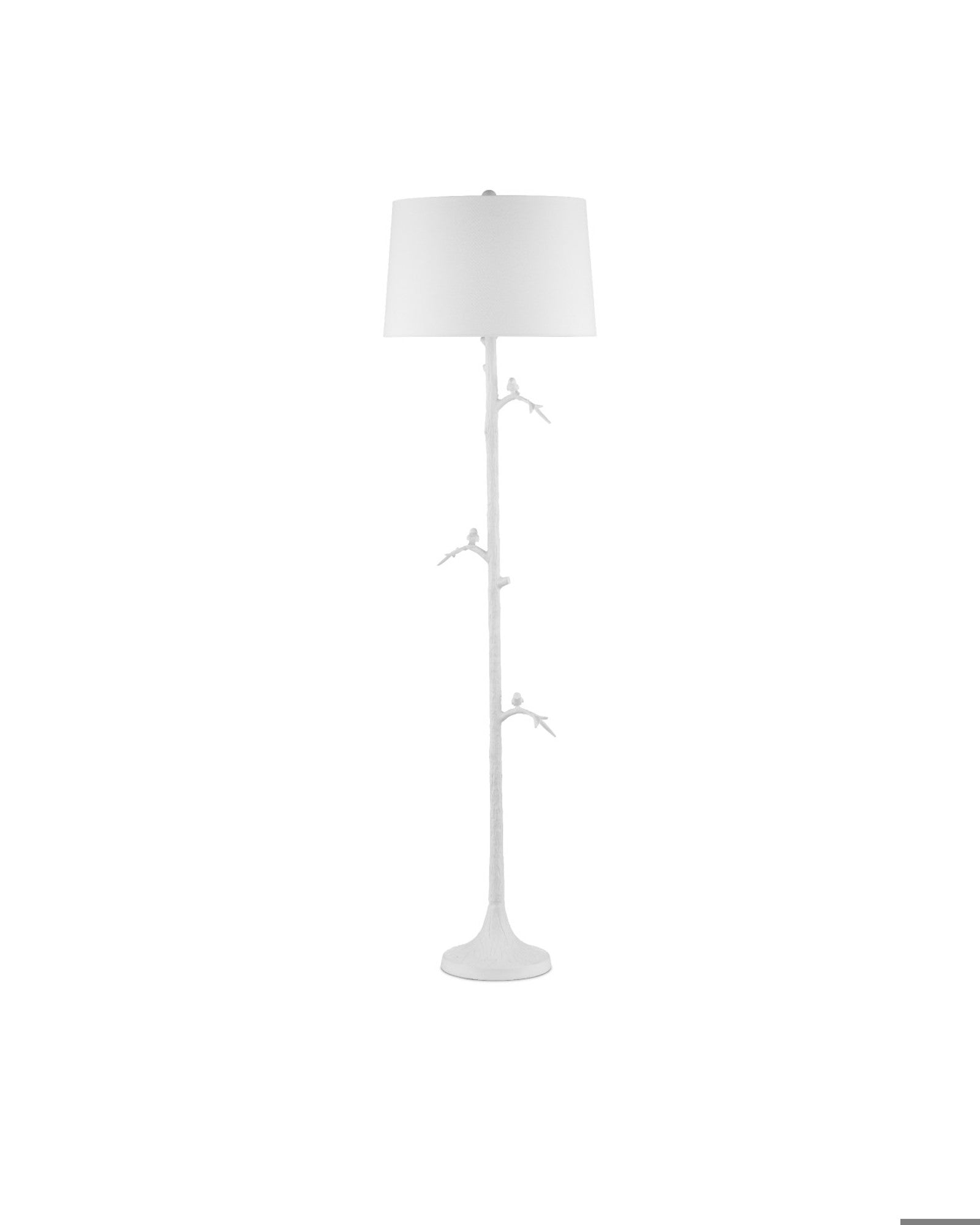 MONTY Lighting Piaf White Floor Lamp