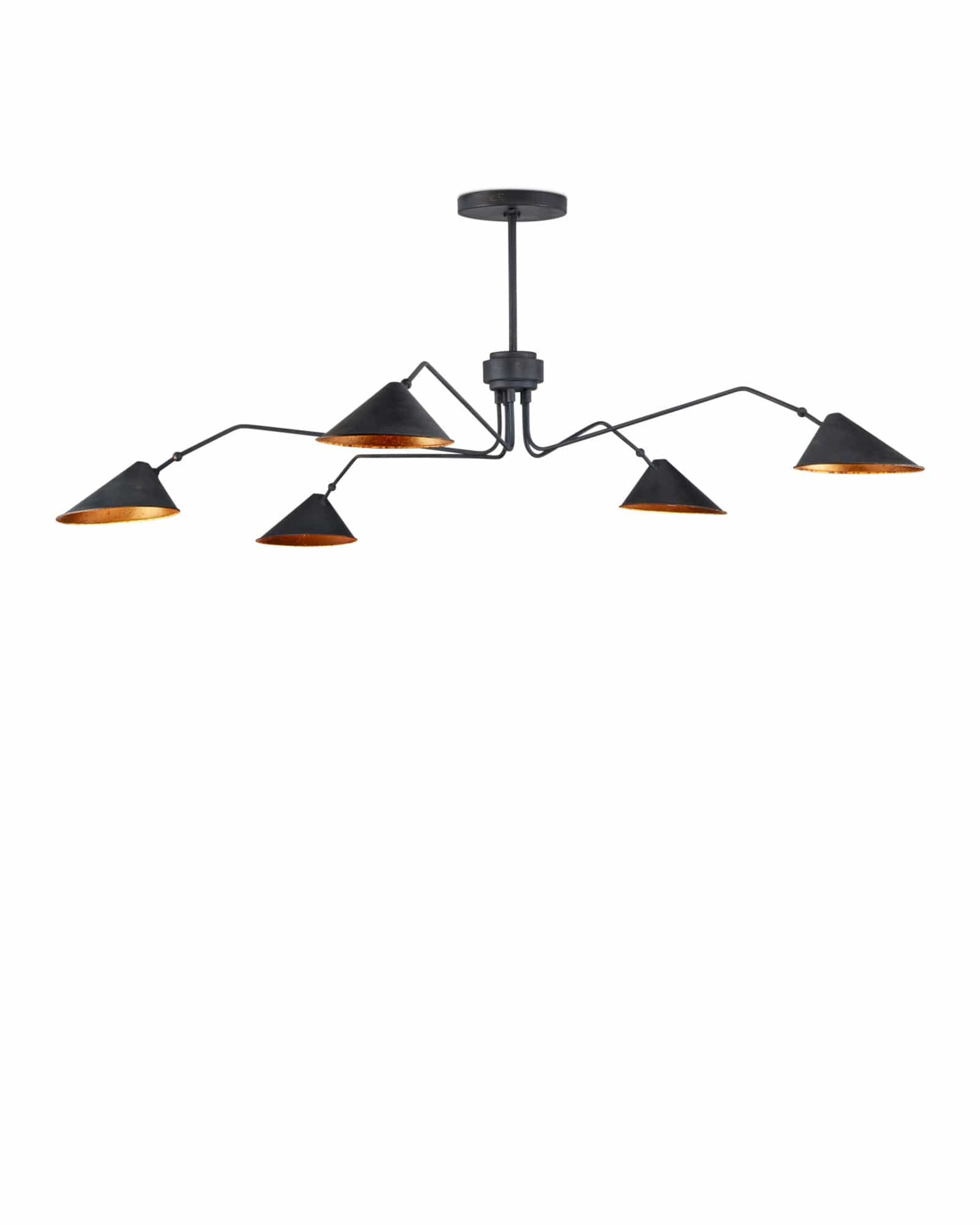 MONTY Lighting Serpa Black Chandelier