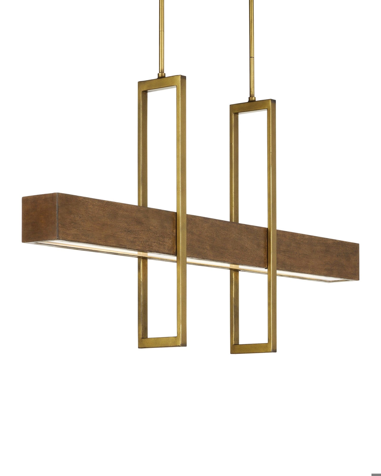 MONTY Lighting Tonbridge Chestnut Linear Chandelier