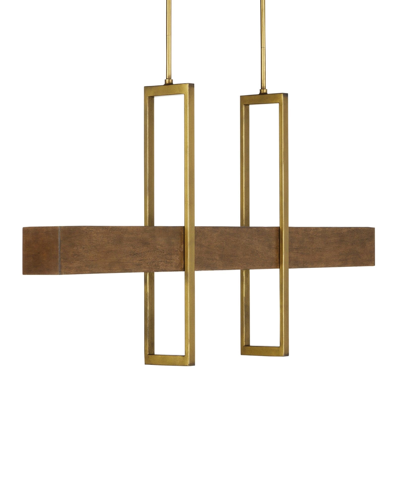 MONTY Lighting Tonbridge Chestnut Linear Chandelier