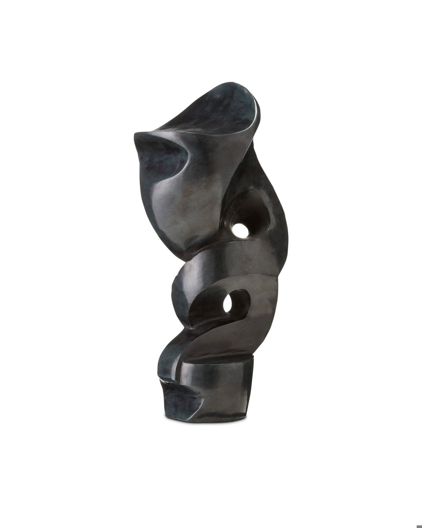 MONTY Roland Black Marble Abstract Sculpture